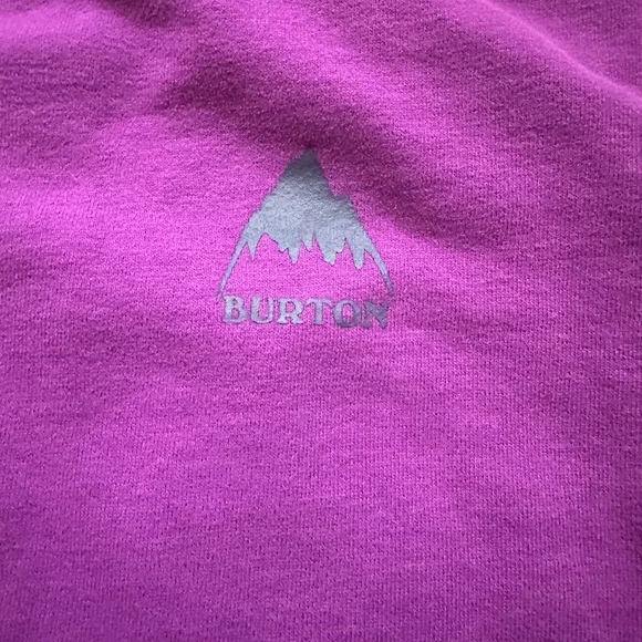 Burton Women’s Crewneck Sweatshirt Purple size Large - Picture 4 of 11